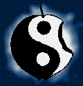 This is the Yin-Yang Apple, our logo.